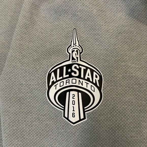 Adidas NBA All-Star 2016 Pullover Sweater - Men's Large (L) - Grey - Picture 4 of 5
